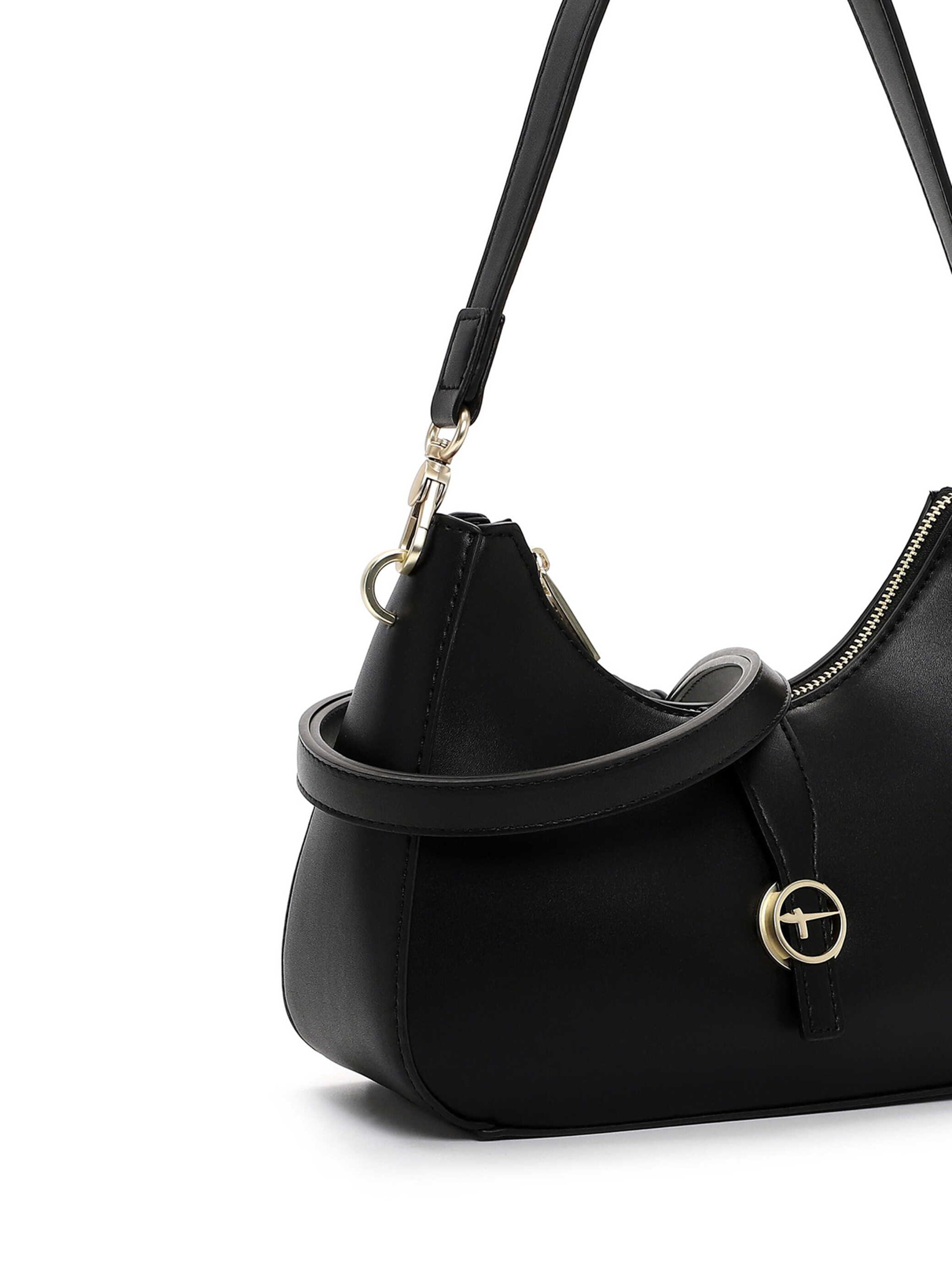 Tamaris Schultertasche 'Giorgia' in Schwarz