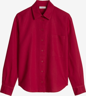 Marc O'Polo DENIM Blouse in Red: front