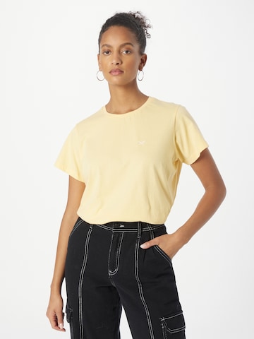 Iriedaily - Camiseta en amarillo: frente