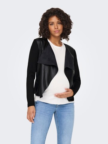 Only Maternity Between-Season Jacket in Black: front