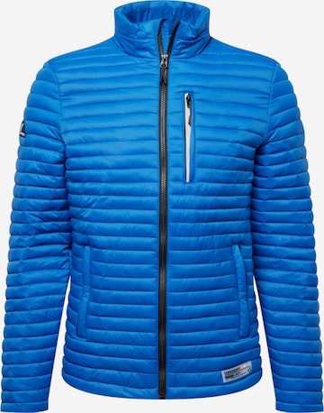 Superdry Between-season jacket 'Fuji' in Blue: front