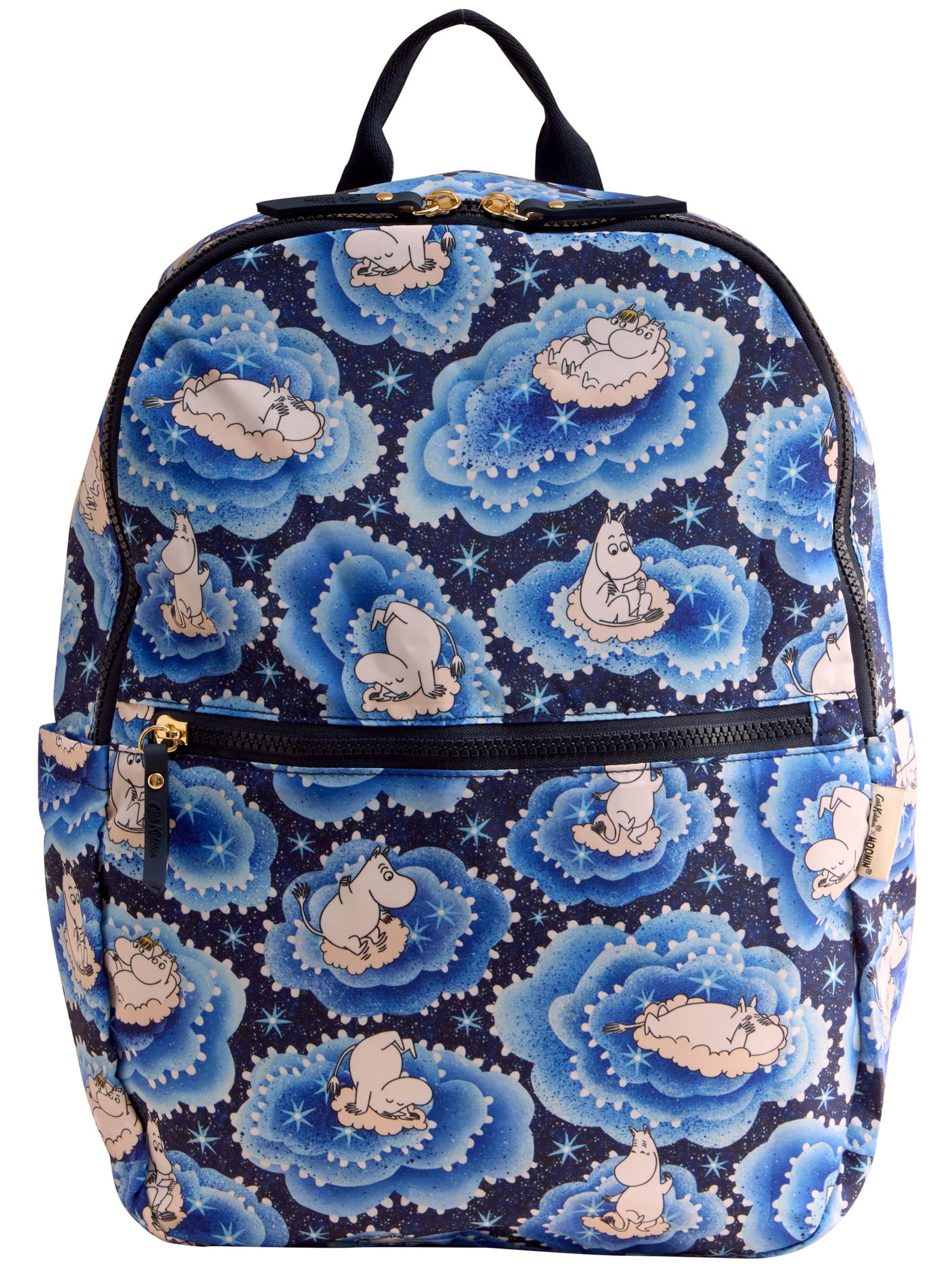 Cath Kidston Seljakott 'Moomins', värv sinine: eest vaates