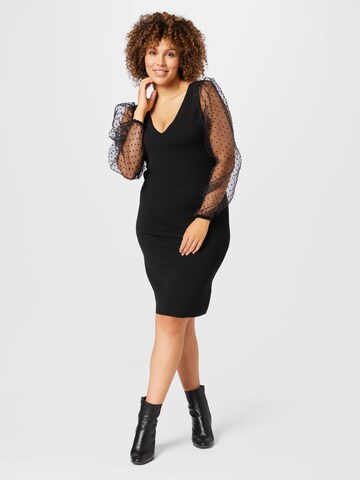ONLY Curve Dress 'PATSY' in Black: front