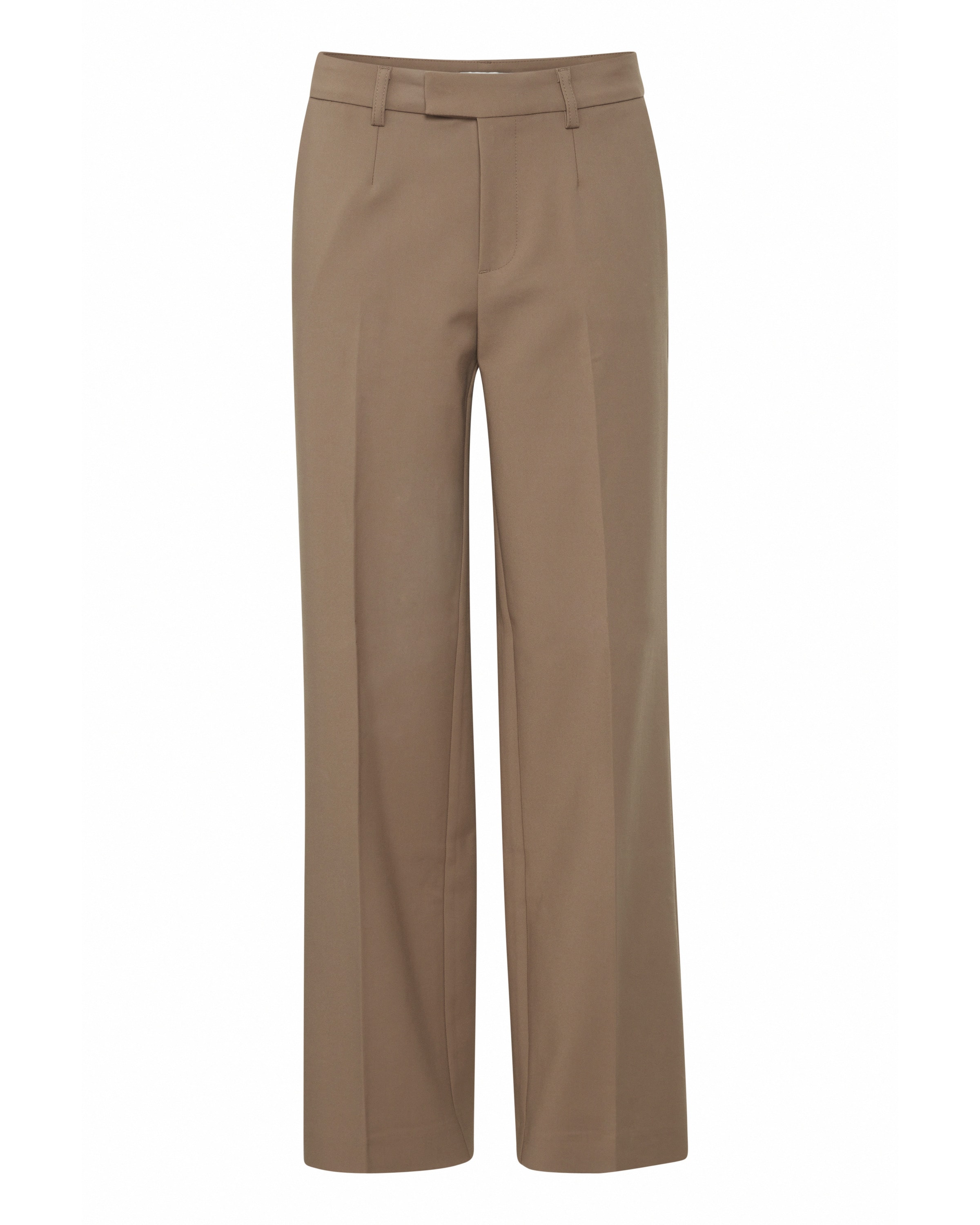 Loosefit Pantalon 'PZBindy' PULZ Jeans en marron : devant