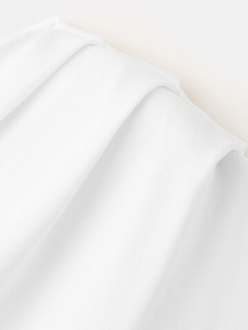 MANGO Majica 'JULINE' | bela barva