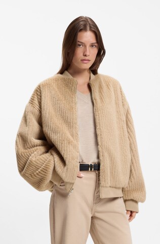 BOSS Jacke ' Petisa ' in Beige: Vorderseite