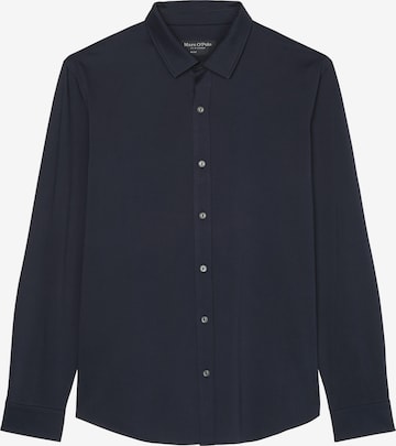 Coupe regular Chemise Marc O'Polo en bleu : devant