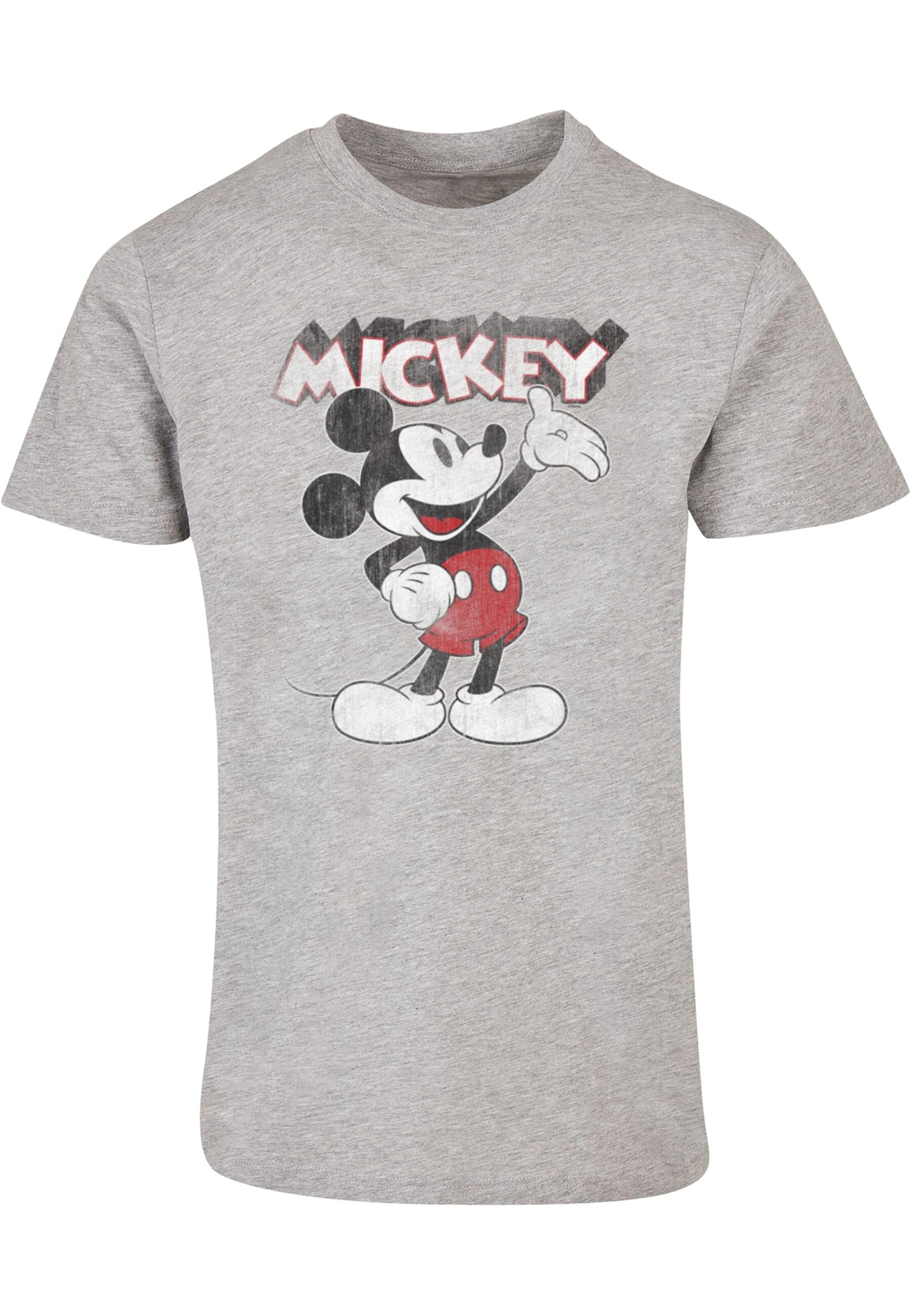 T-Shirt 'Mickey Mouse - Presents' ABSOLUTE CULT en gris : devant
