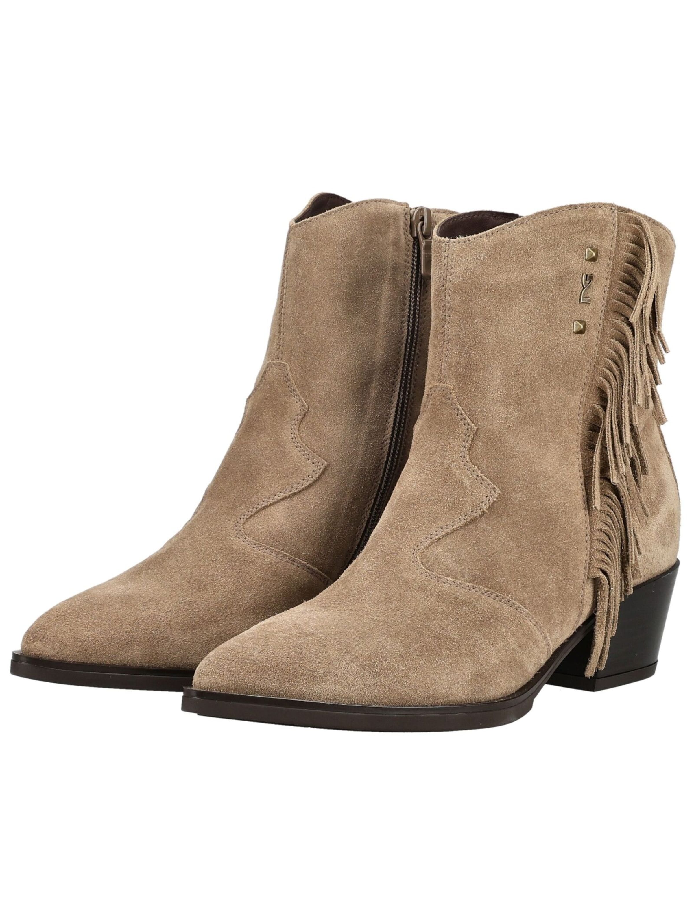 Bottines Nero Giardini en beige