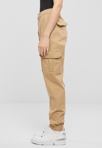 Urban Classics Конический (Tapered) Брюки-карго в Бежевый