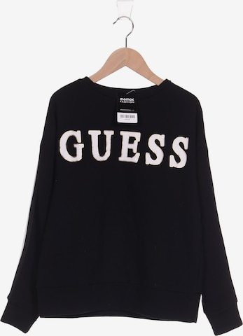 GUESS Sweatshirt & Zip-Up Hoodie in XXS in Black: front