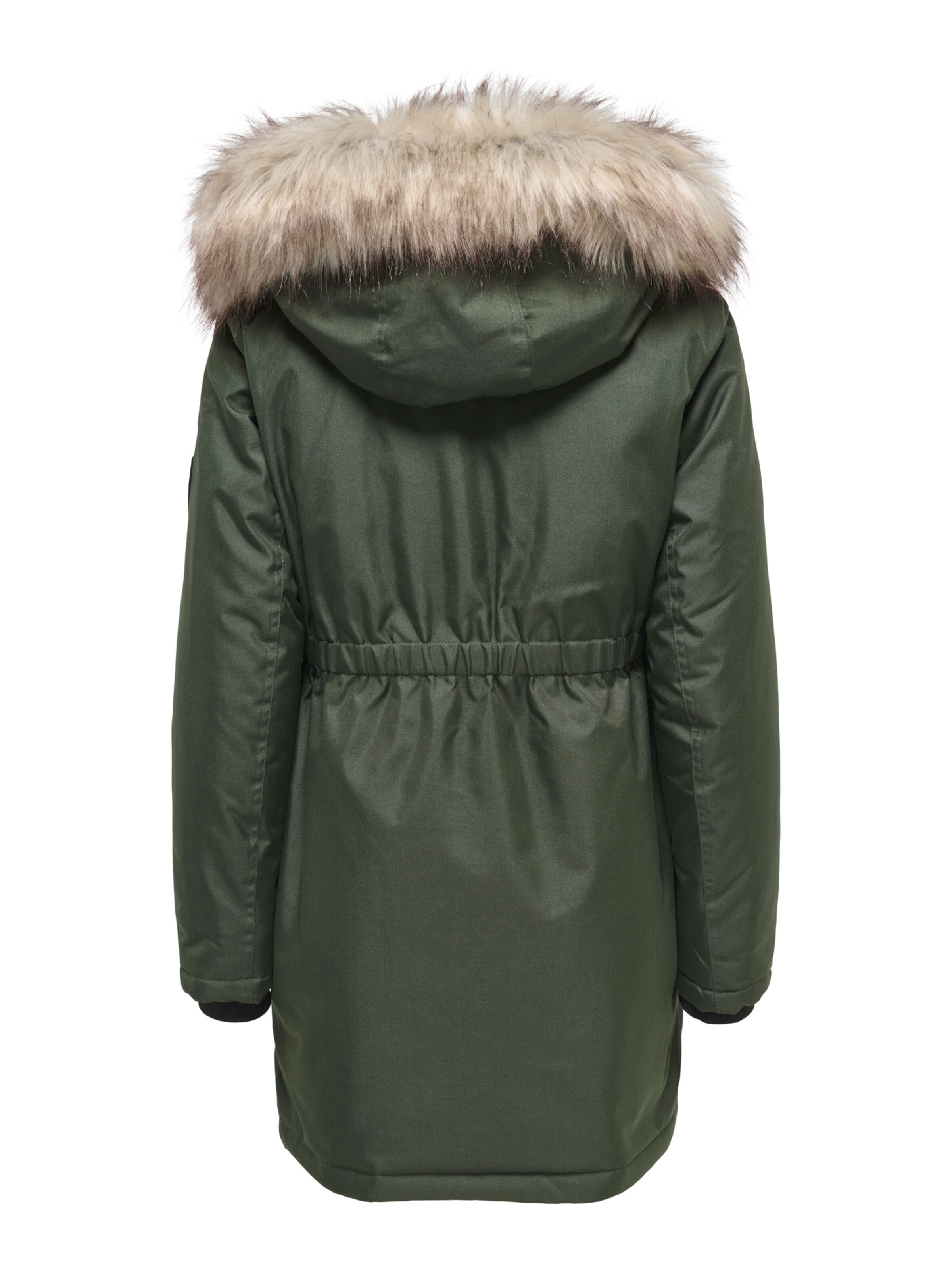 Only Maternity Parka 'OLMIris' in Grün