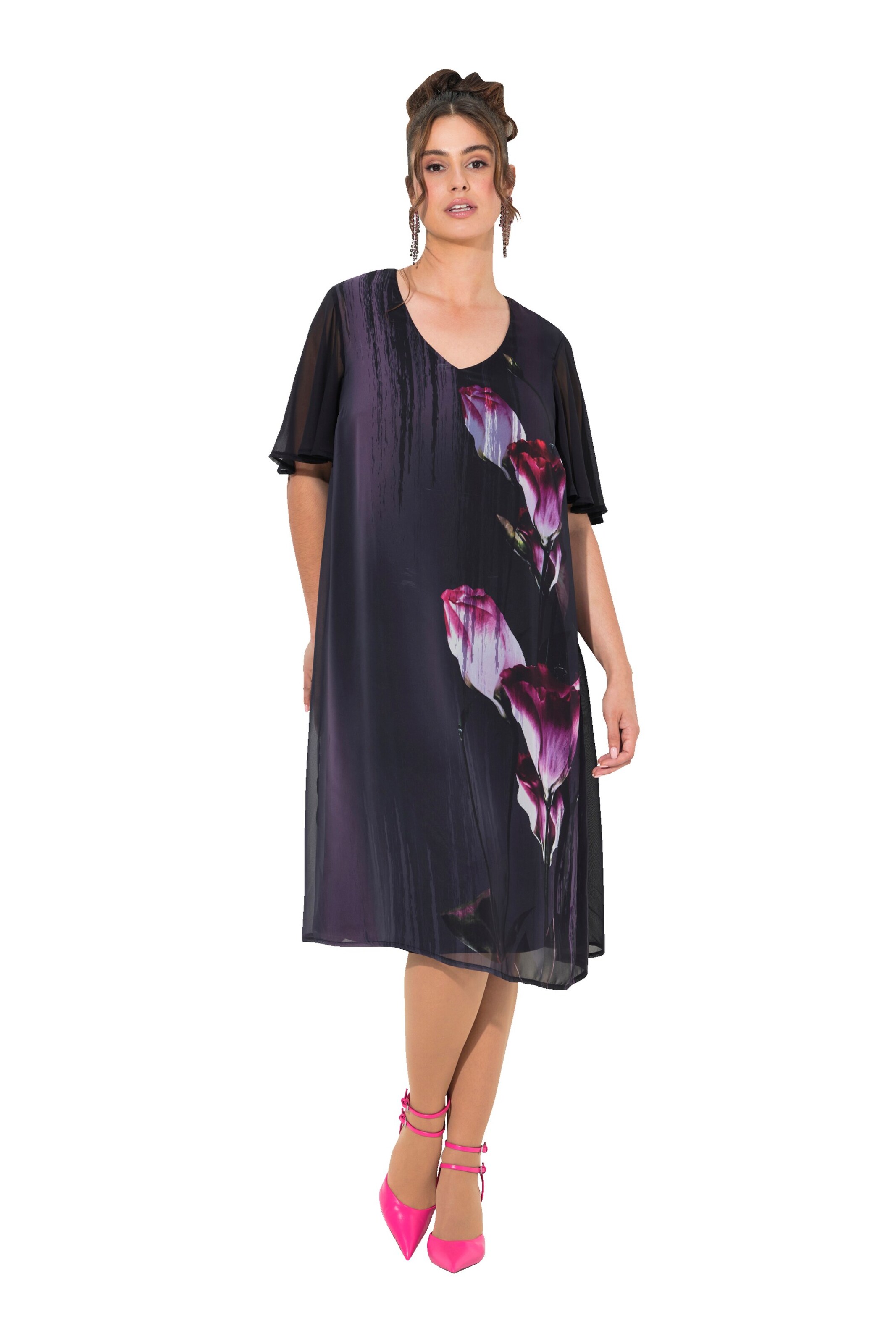 Ulla Popken Evening dress in Blue: front