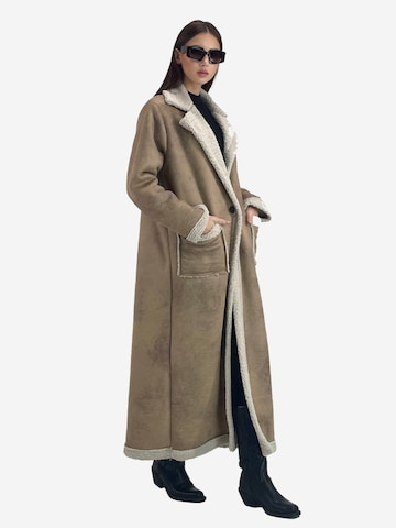 Elara Overgangsfrakke i beige