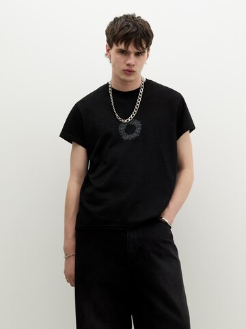 Maglietta 'GOTICO' di Pull&Bear in nero: frontale