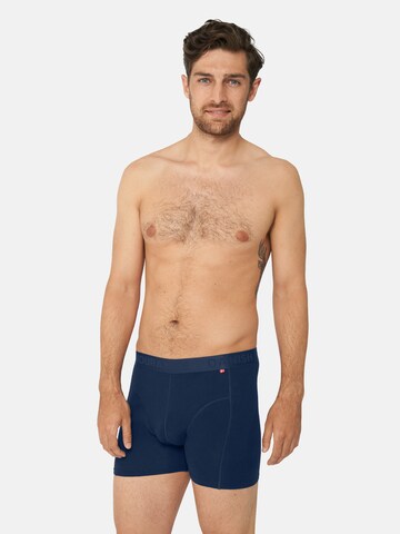 DANISH ENDURANCE Boksershorts 'Organic Trunks' i blå: forside