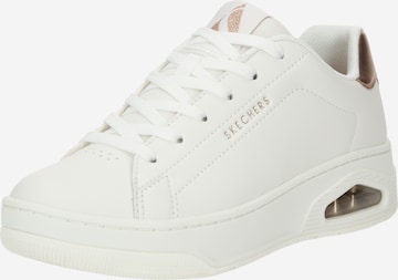 SKECHERS Sneaker low 'UNO' i hvid: forside