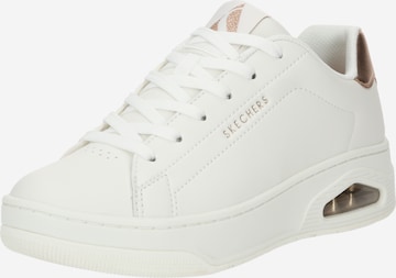 Baskets basses 'UNO' SKECHERS en blanc : devant