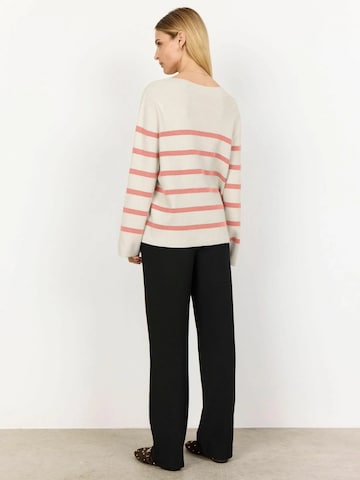 Soyaconcept Trui ' SC-KANITA STRIPE 21. ' in Oranje