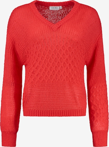 Pull-over Shiwi en rouge : devant