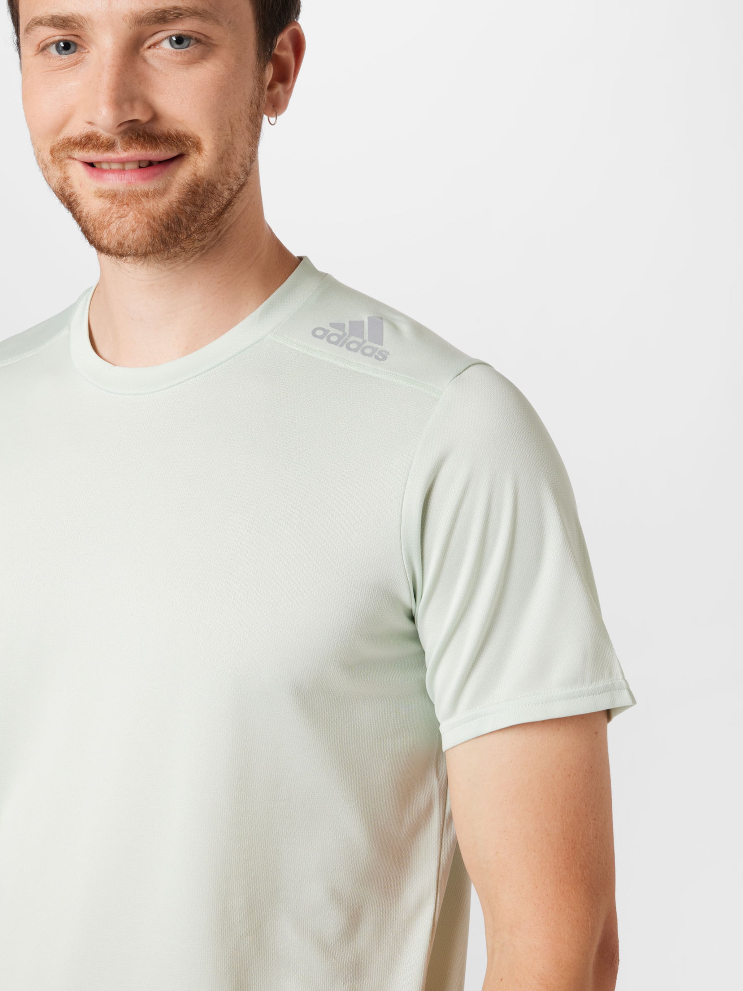 Männer Sportarten ADIDAS PERFORMANCE Sportshirt in Pastellgrün - BB26221 Männer Sportarten ADIDAS PERFORMANCE Sportshirt in Pastellgrün - BB26221
