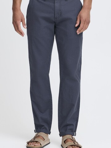 !Solid Regular Trousers 'Loran' in Blue