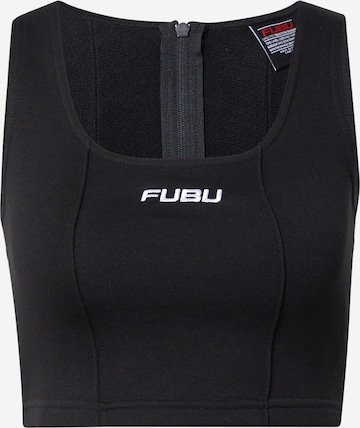 FUBU Top – černá: přední strana