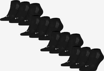 PUMA Ponožky – černá: přední strana