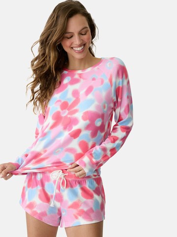 PJ Salvage Slaapshirt ' Spread Kindness ' in Blauw: voorkant