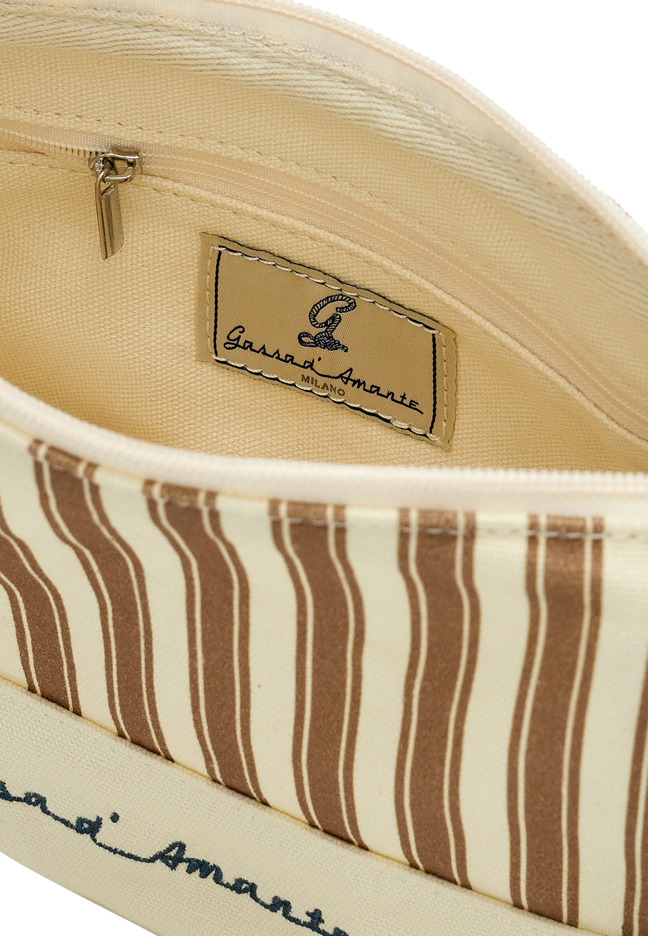 Gassa d'Amante Schoudertas 'Alassio' in Bruin