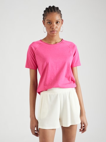 Key Largo Μπλουζάκι 'LINNEA' σε ροζ: μπροστά