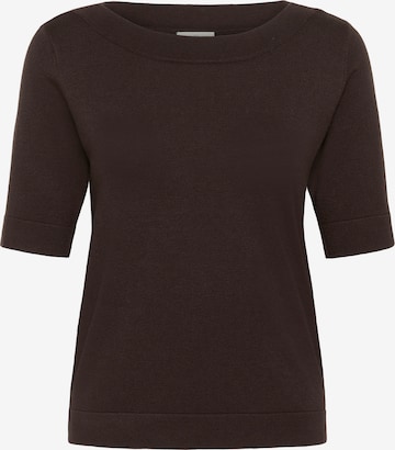 Kaffe Sweater 'KALizza' in Brown: front