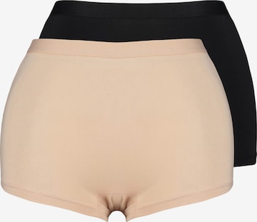 Trendyol Curve Muotoilevat housut värissä beige: etupuoli