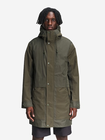 AIGLE Between-seasons parka 'T-Kit' in Green
