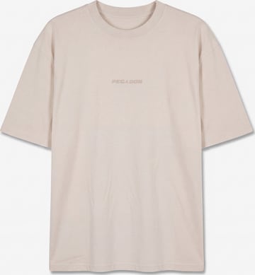 Maglia extra large 'Bracy' di Pegador in beige: frontale
