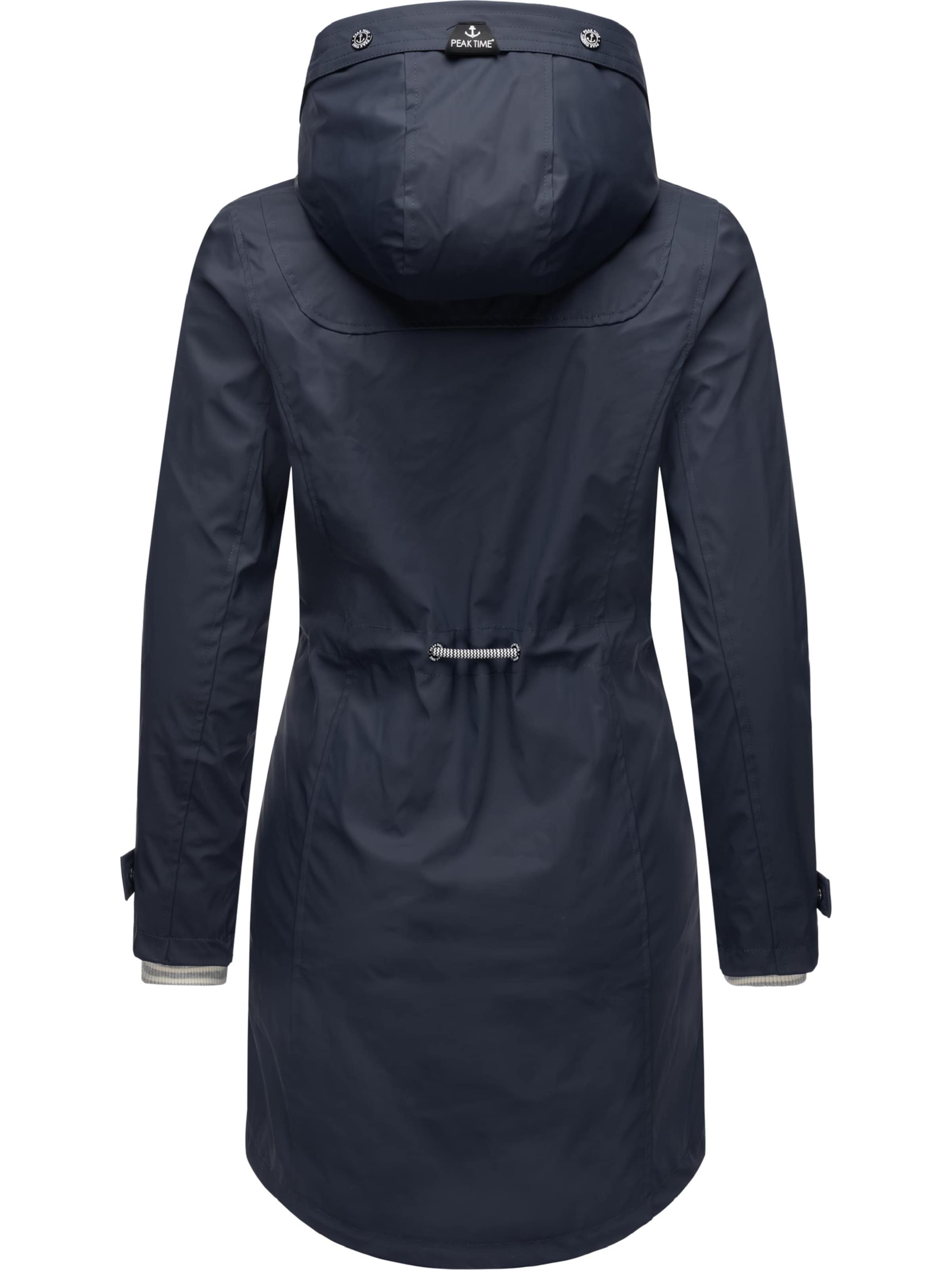 Peak Time Funkčný kabát - Modrá