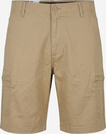 smėlio Lee Standartinis „Chino“ stiliaus kelnės 'XC Weltpocket Fawn Shorts': priekis