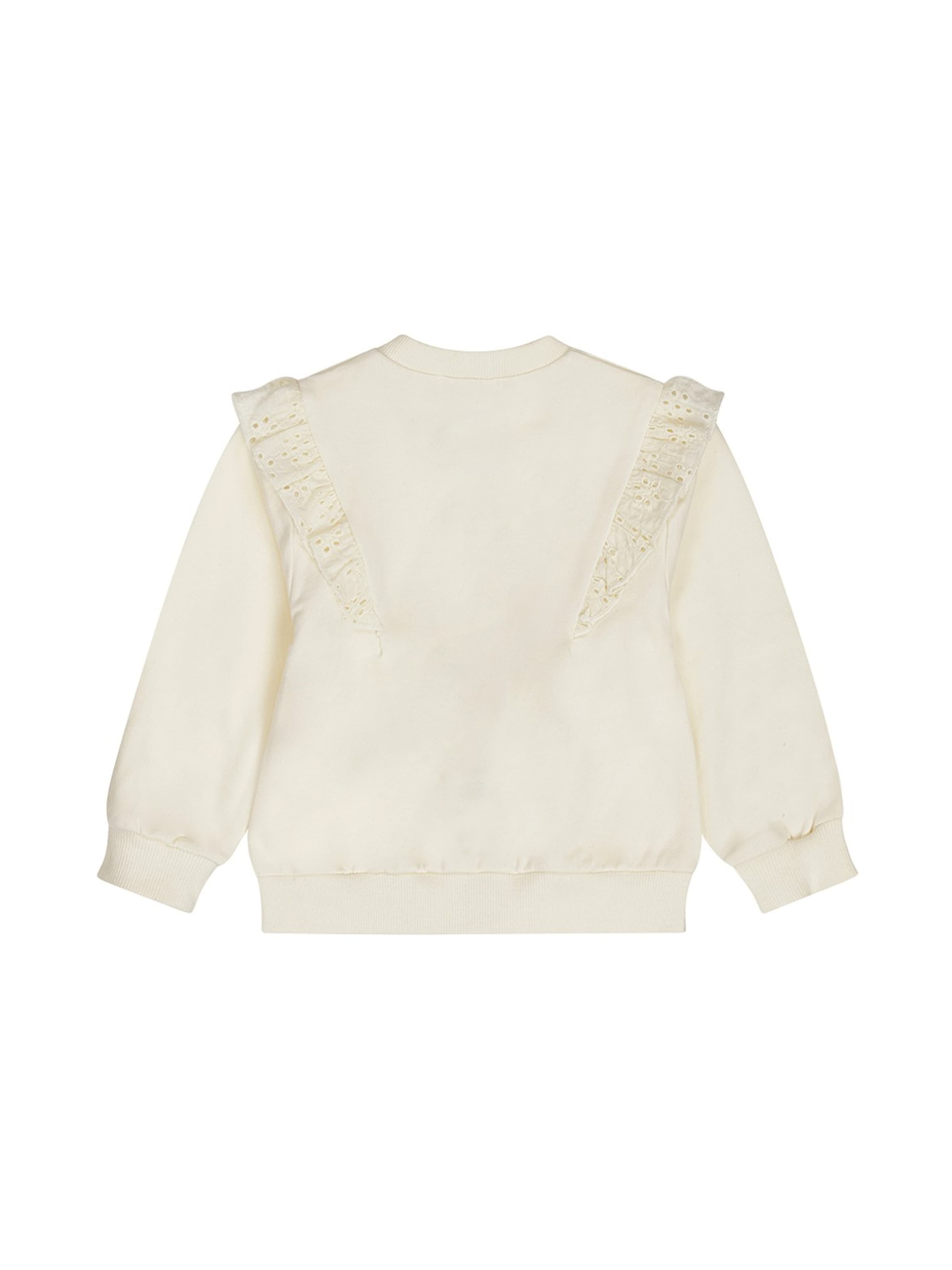 Dirkje Gebreid vest 'Cardigan, loose fit' in Wit