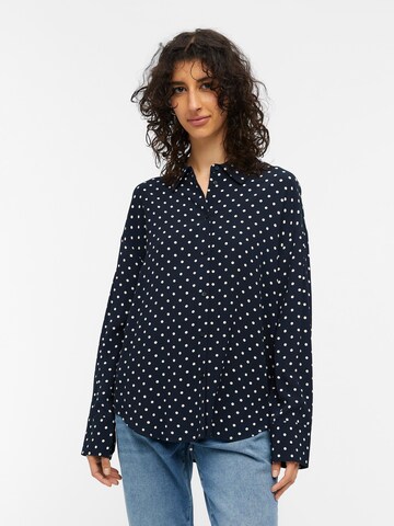 OBJECT Blouse 'OLLI' in Blauw: voorkant