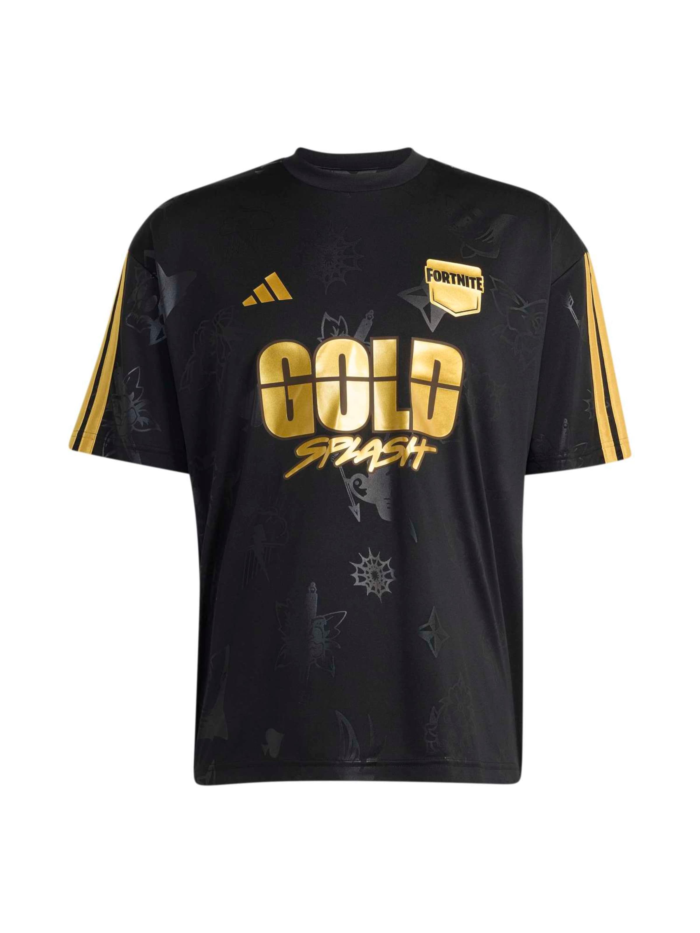 Maglia funzionale 'X Fortnite' di ADIDAS SPORTSWEAR in nero: frontale
