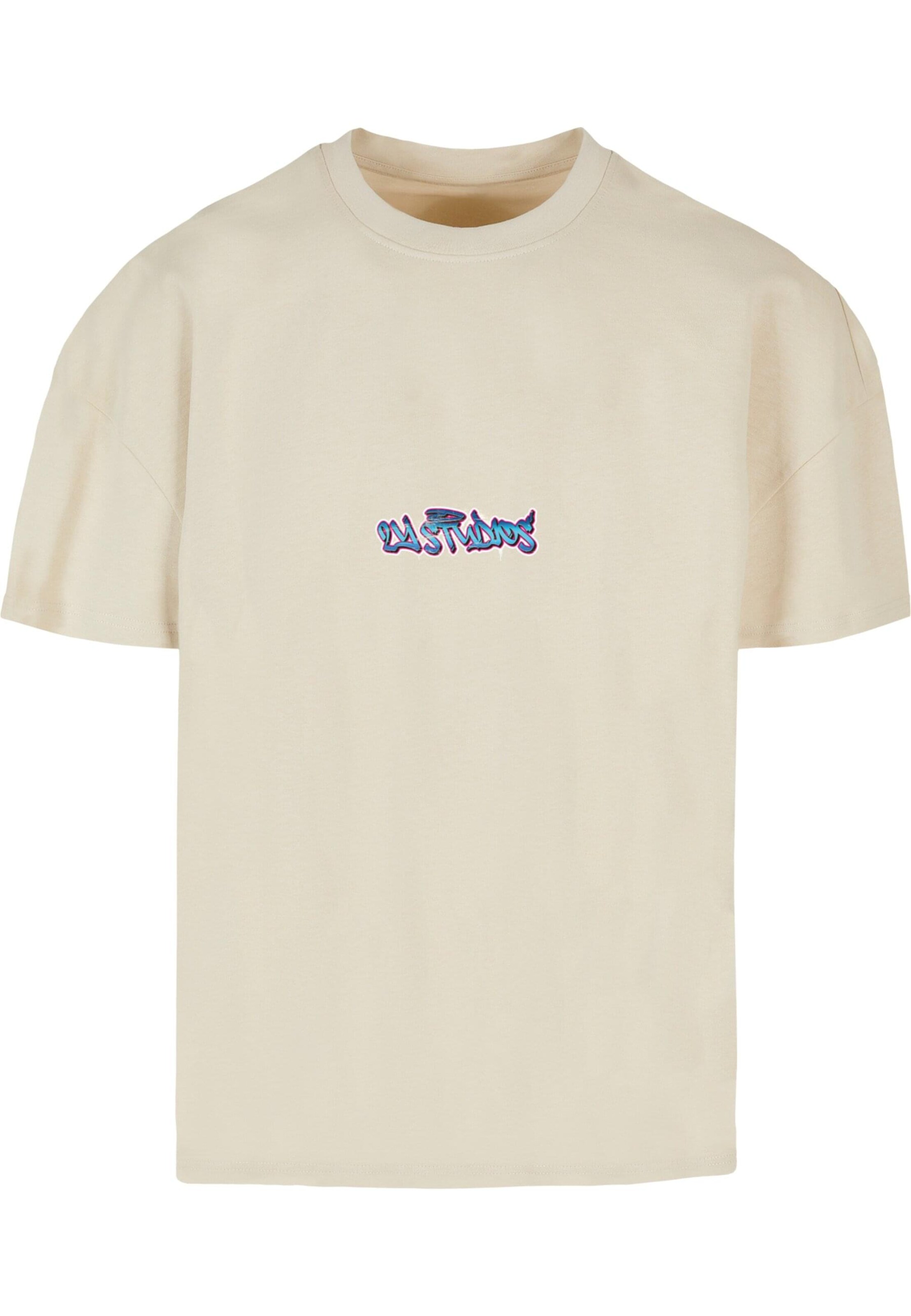 Maglietta 'Graffiti' di 2Y Studios in beige: frontale