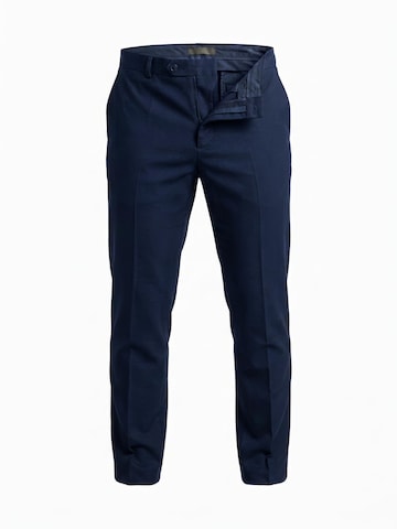 INSPR Tapered Chino 'The Essential Trouser' in Blauw: voorkant