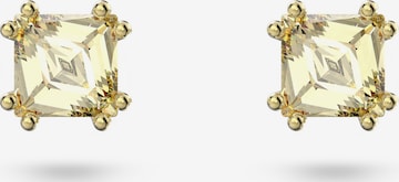 Swarovski Earrings in Gold: front