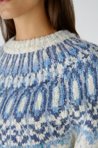 OUI - Pullover em azul