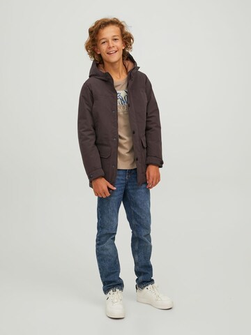 Jack & Jones Junior Between-Season Jacket 'Winner' in Brown