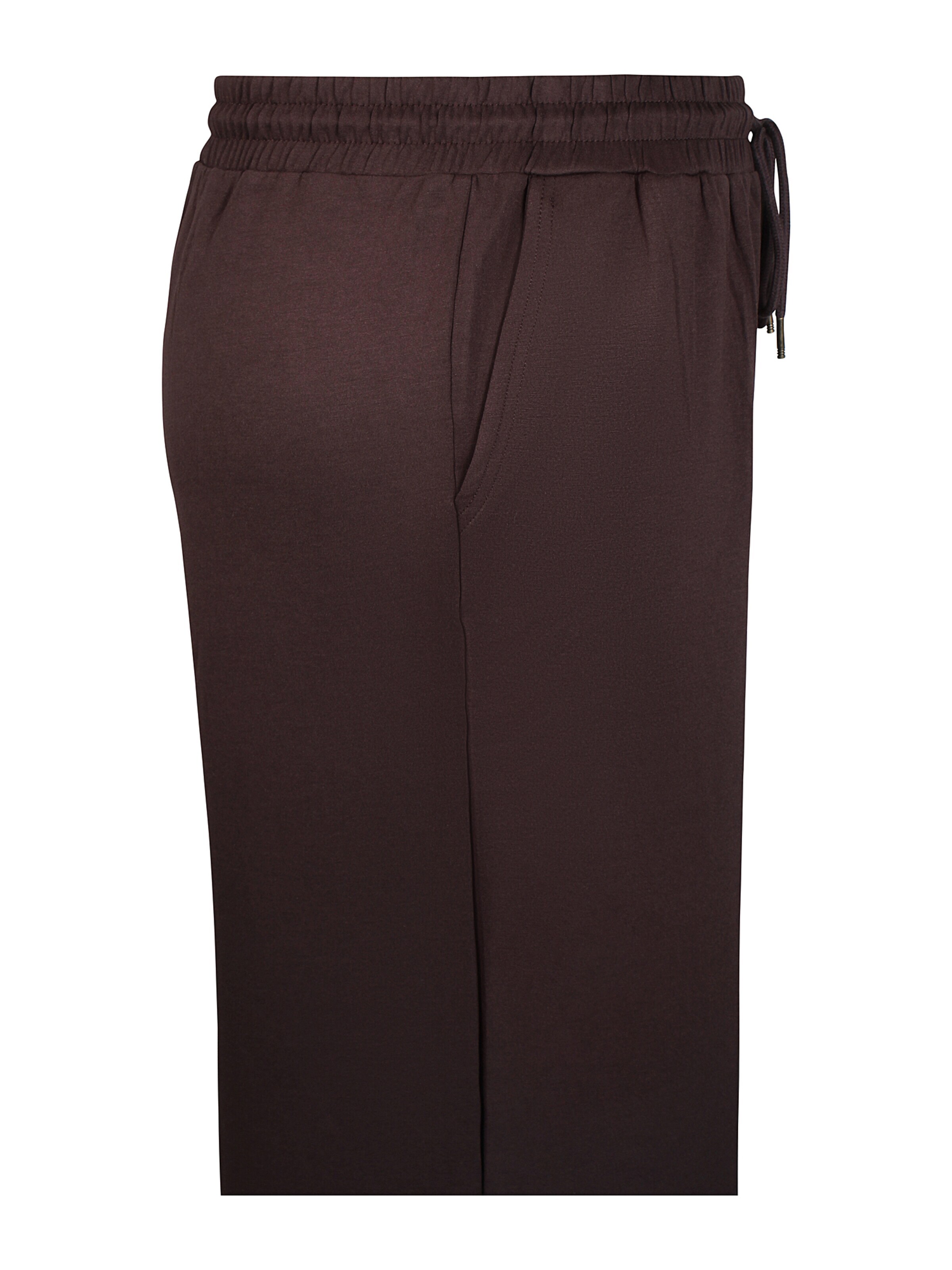 Zhenzi Wide leg Broek 'Mya 1442' in Bruin