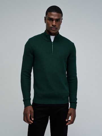 Pull-over Salsa Jeans en vert : devant