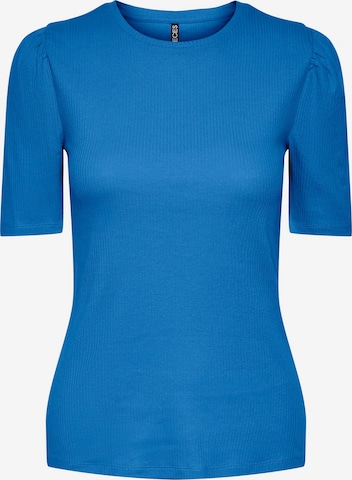 PIECES Shirt 'RUKA' in Blau: predná strana