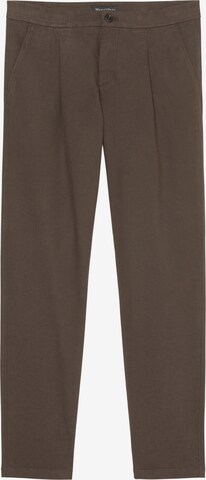 Marc O'Polo Tapered Chino Pants 'OSBY ' in Brown: front