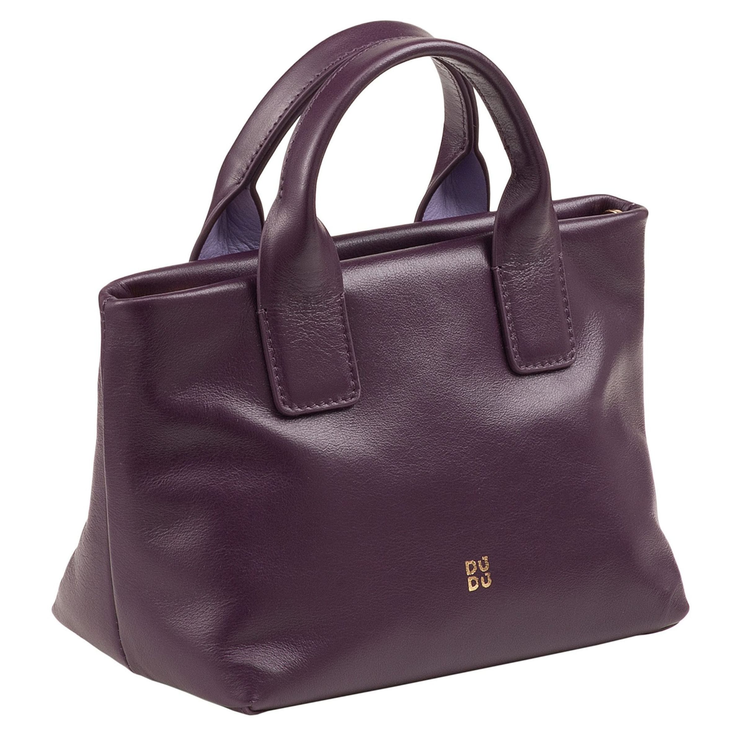 DuDu Handbag 'Ibiza' in Purple